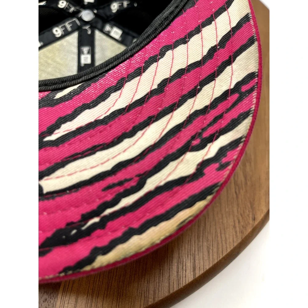 San Antonio Spurs Hat Cap‎ New Era NBA HWC 9Fifty Strapback Pink Black Zubaz